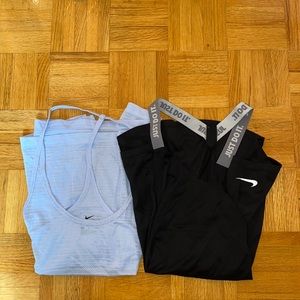 Bundle of 2 Nike workout tops